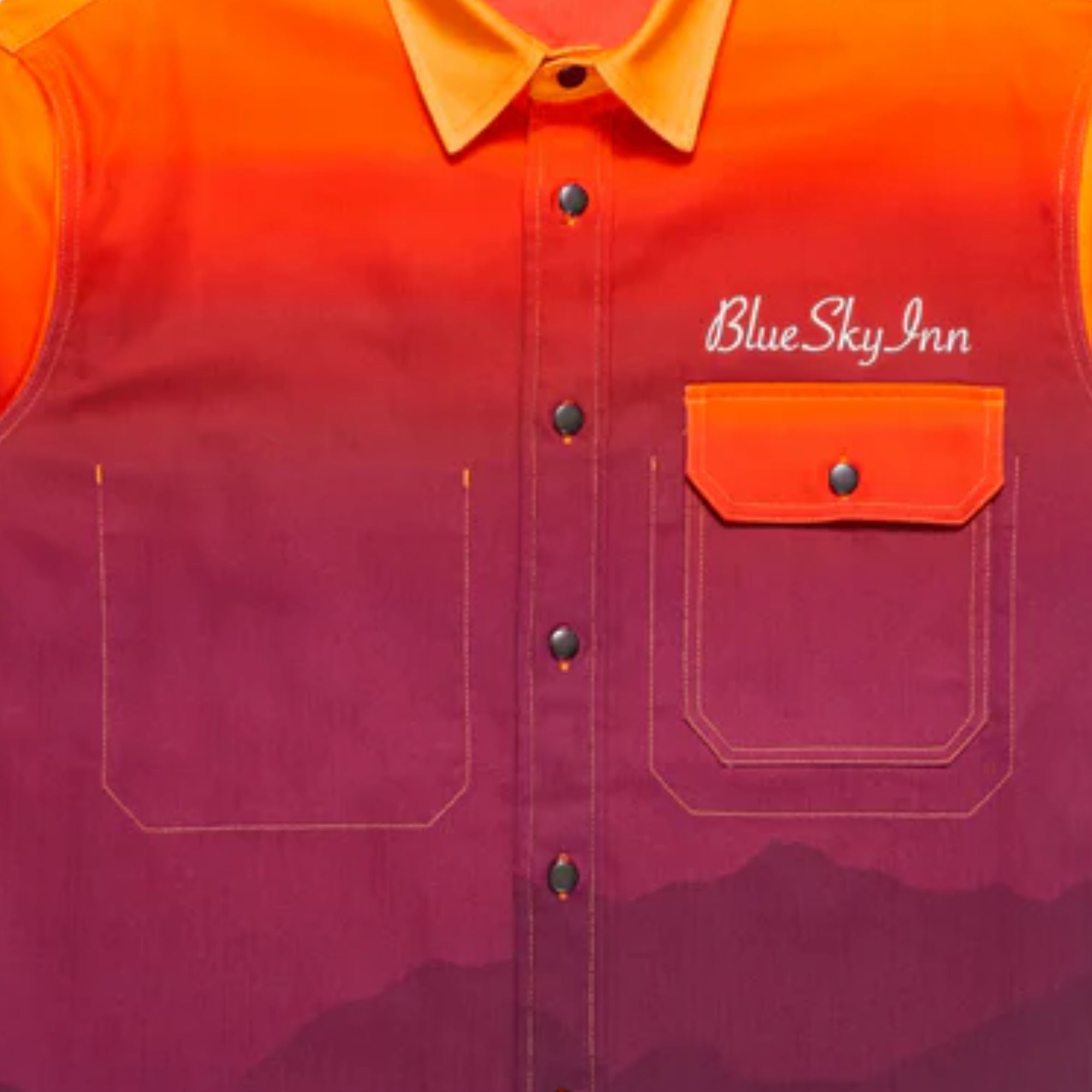 Blue Sky Inn Jacket Sunset Logo Multi Colour