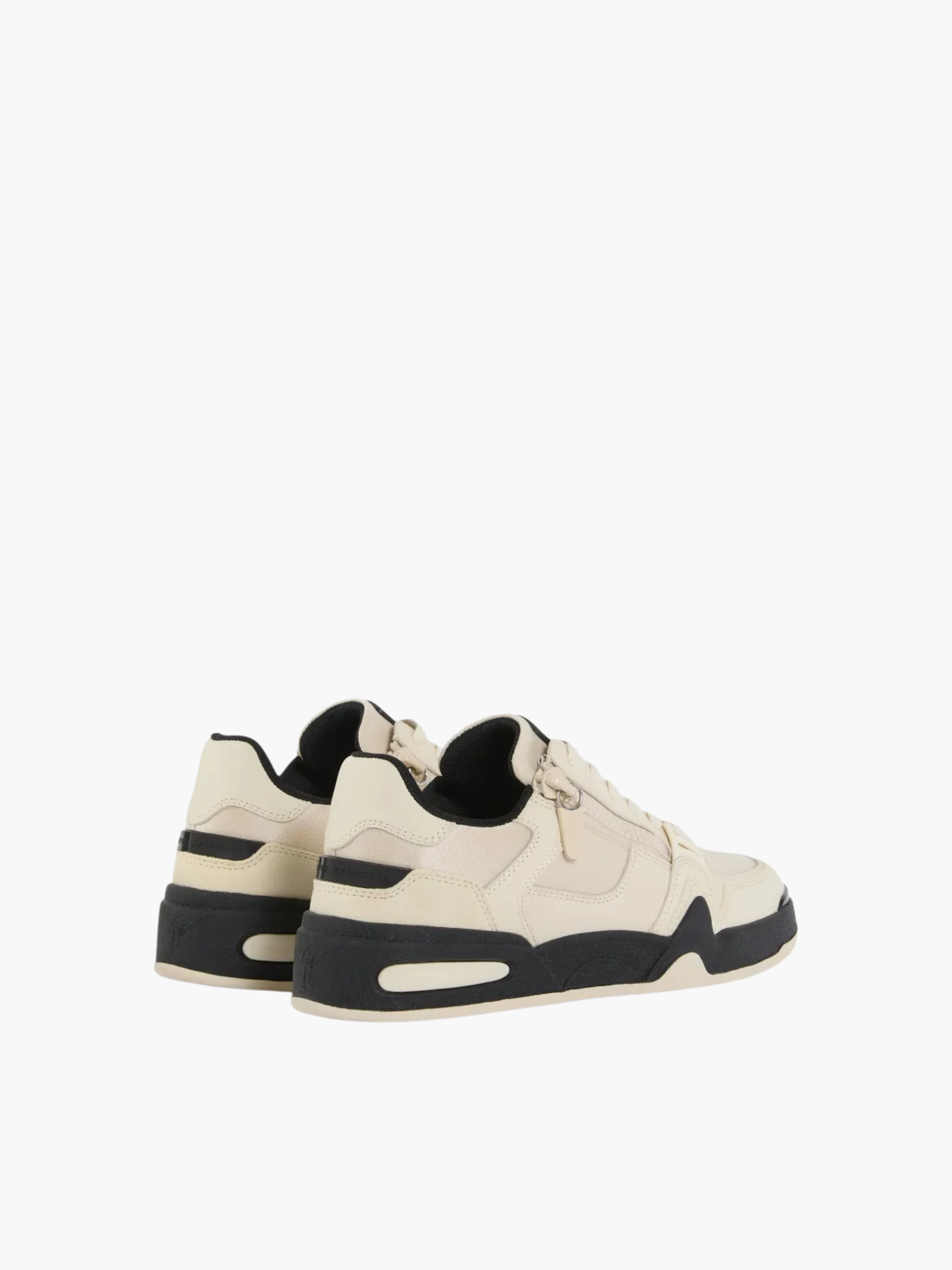 Giuseppe Zanotti Sneaker Z79 Ghost Zip Low-Top Beige