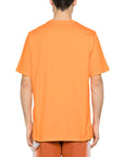 Msgm T-Shirt Bold Logo Orange