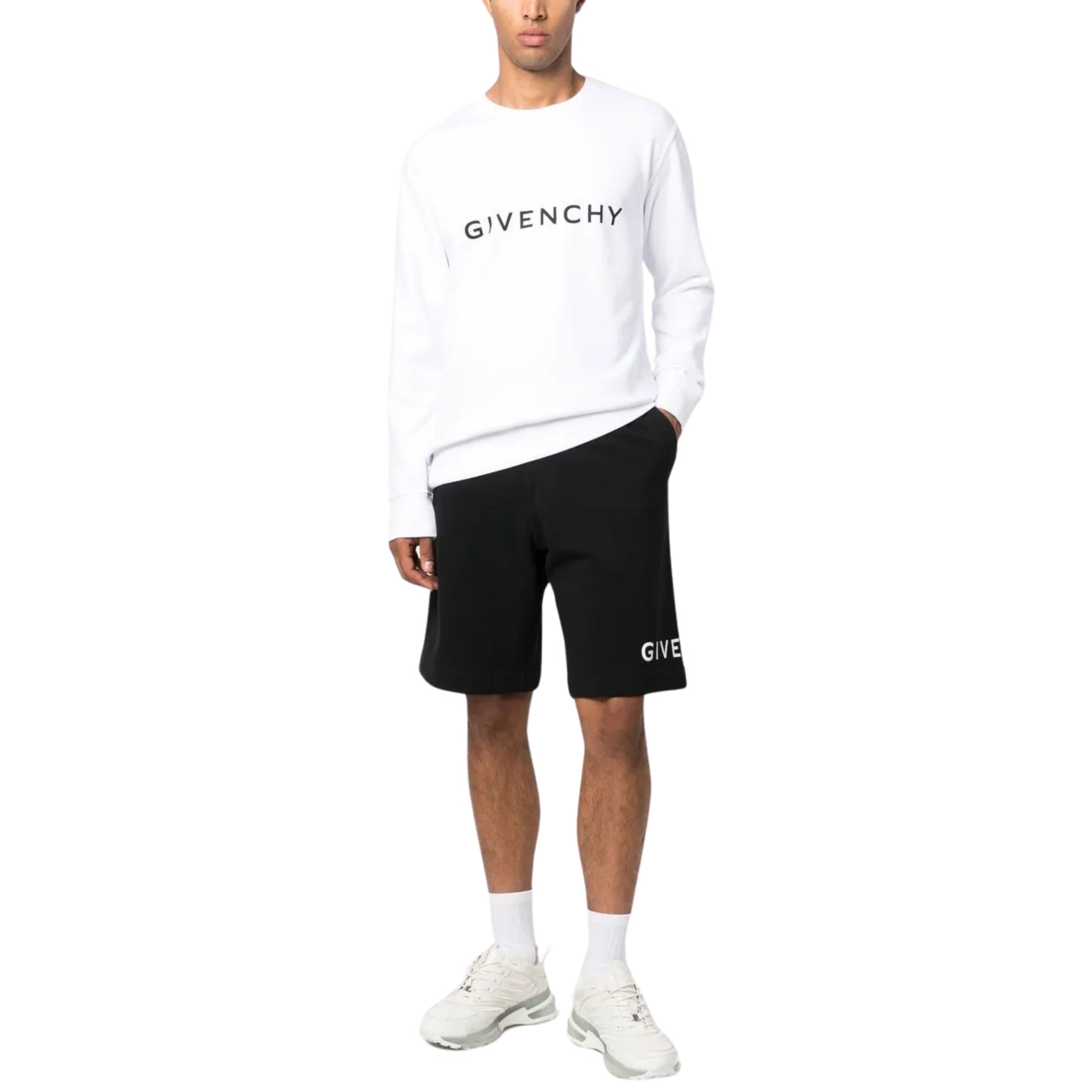 Givenchy Shorts Logo Black