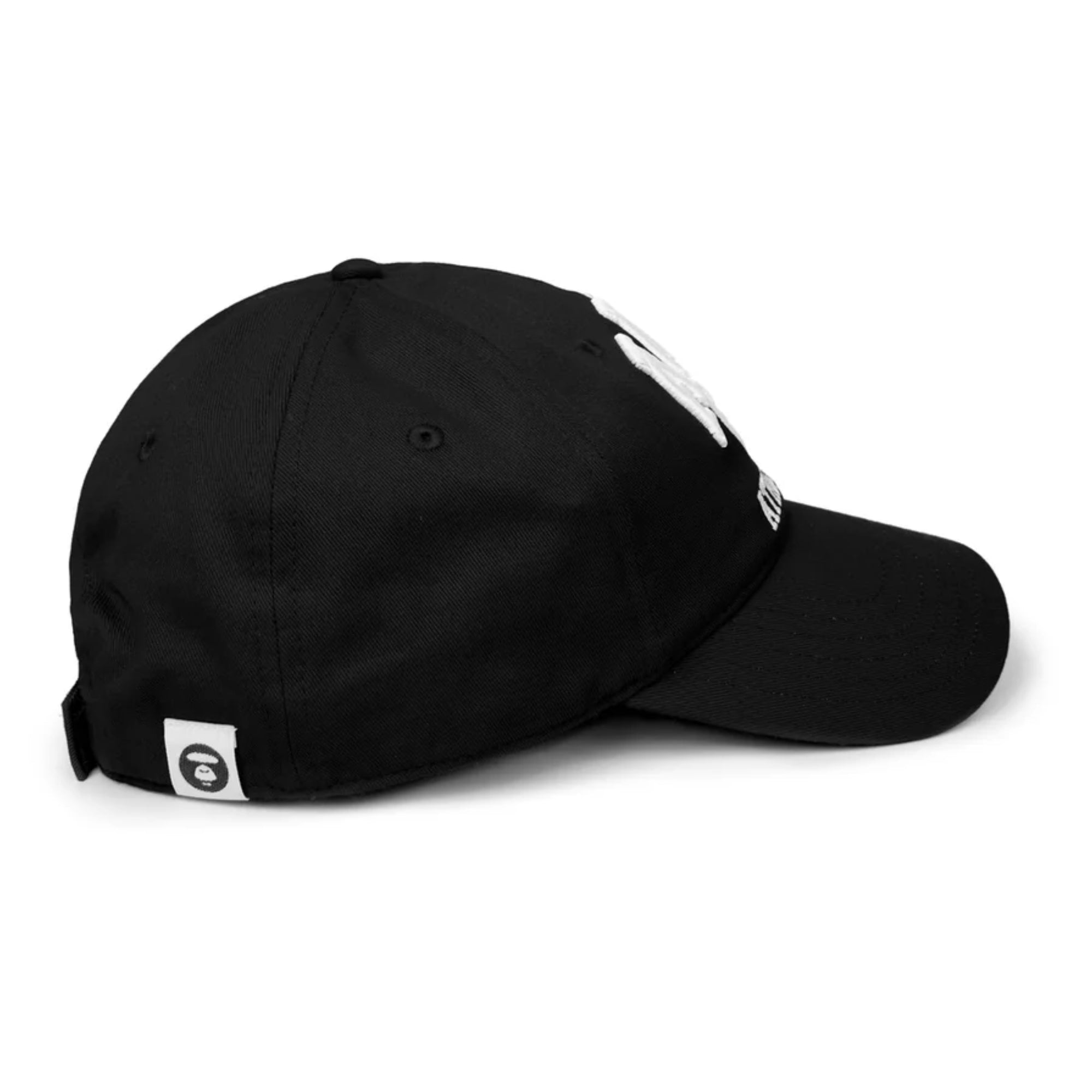 Aape Cap Athletic Dept Logo Black-White