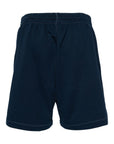 Msgm Shorts Logo Navy