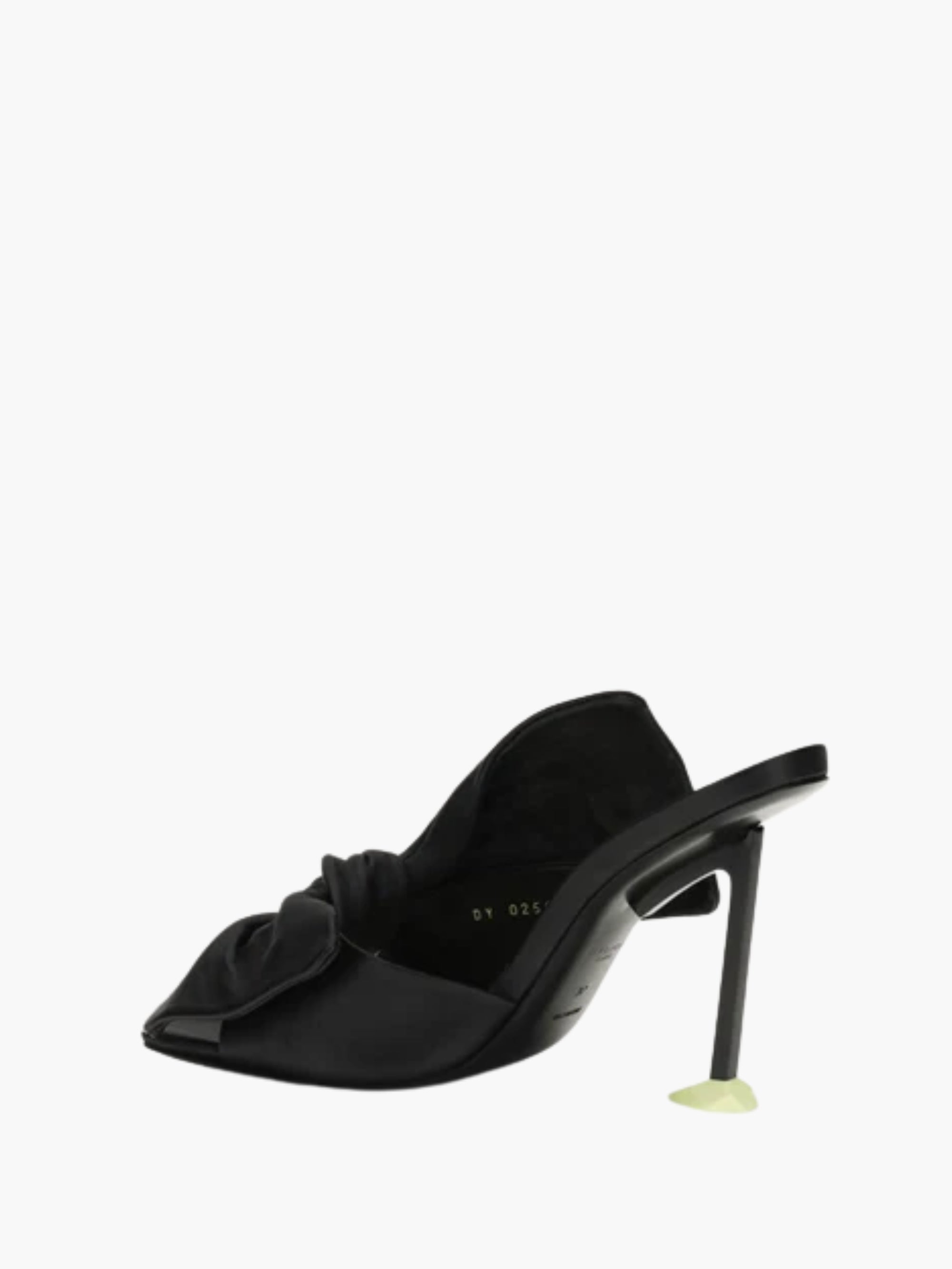 Givenchy Heels Bow Suede 95mm Black