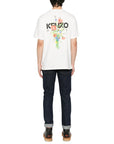 Kenzo T-Shirt Italic Logo Off White