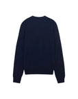 Maison Kitsune Sweater Knit Button Navy