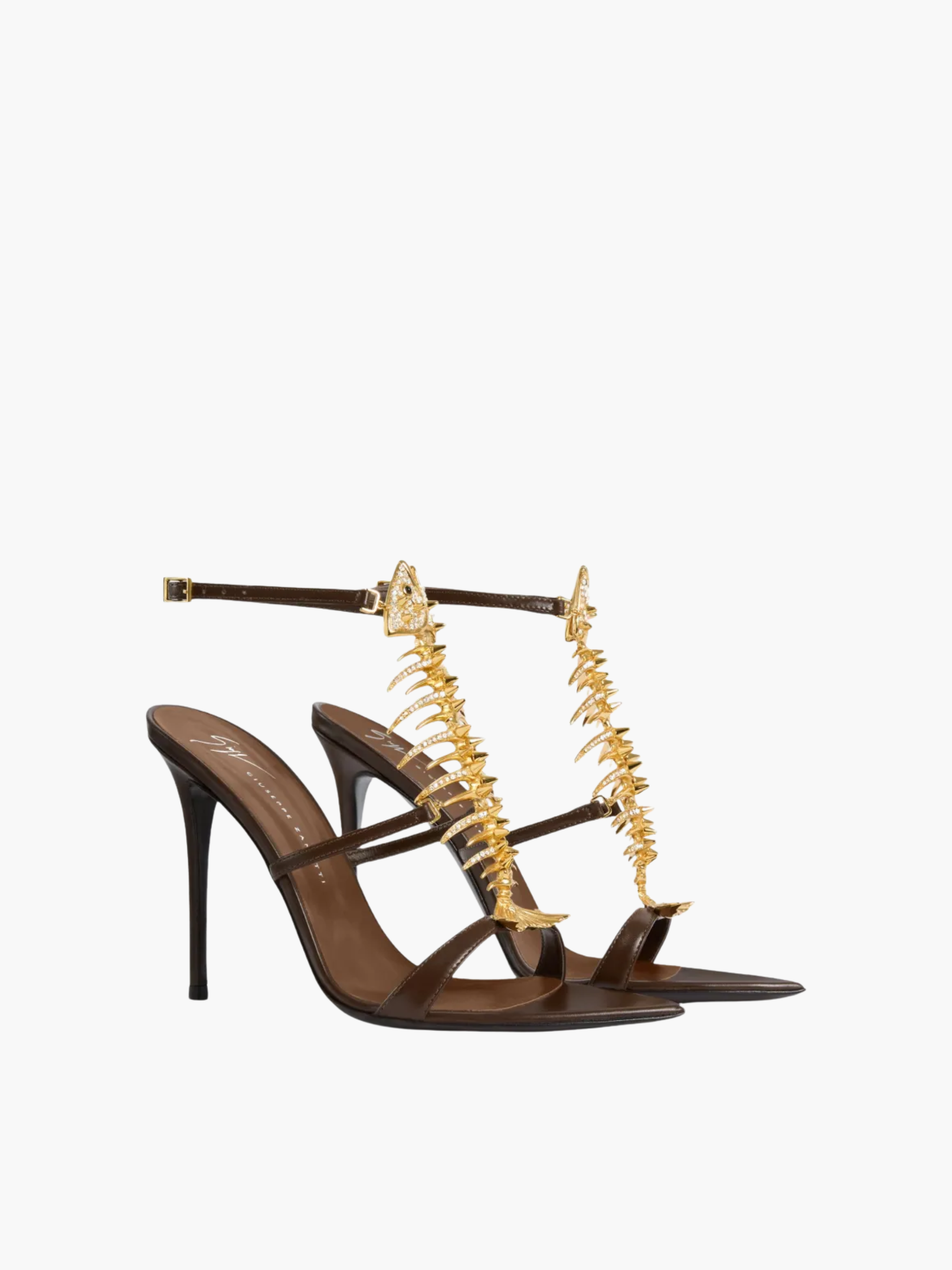 Giuseppe Zanotti High Heel Z17 Slim 2.0 105mm Brown