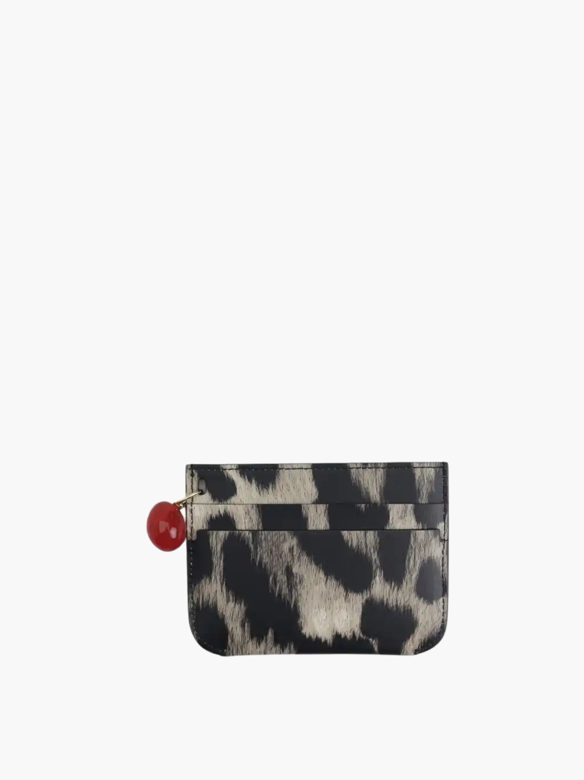 Givenchy Card Holder Leopard Print Printed