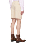 Drole De Monsieur Shorts Checkered Beige