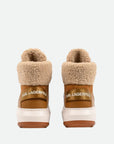 Karl Lagerfeld Boot Kll288 Lug Hiker Lace Mid Tan-Suede