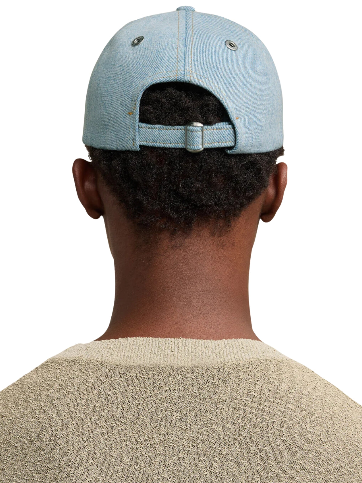 Ami Cap Logo Bleached Blue - 2