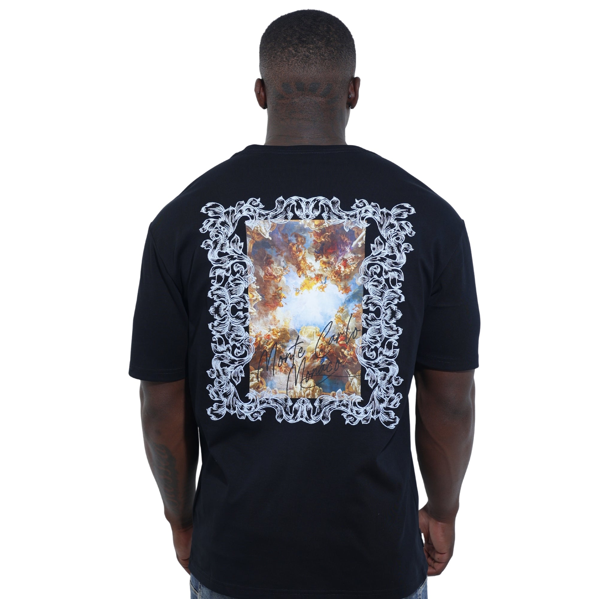 Capone T-Shirt Monaco Artwork Black