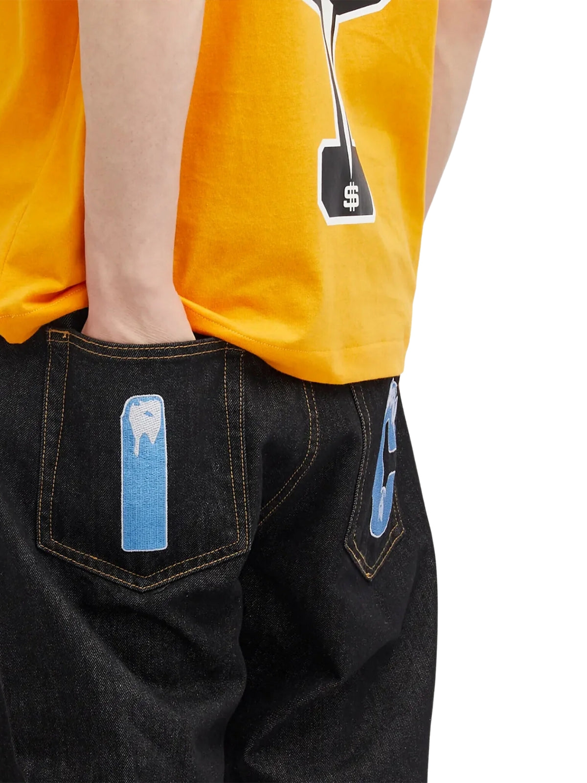 Icecream Jeans Running Dog Light Black-AL Capone Premium