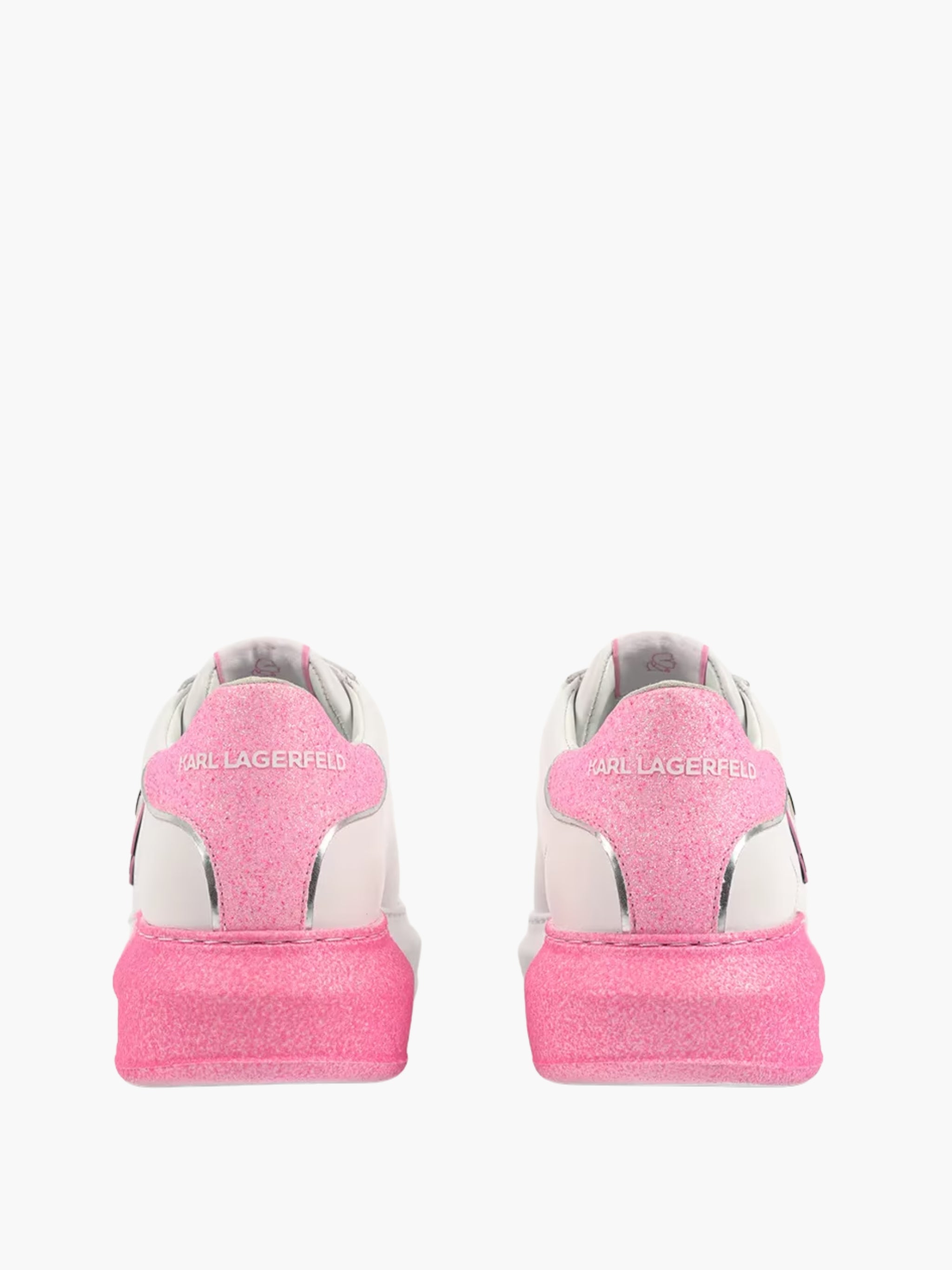 Karl Lagerfeld Sneaker KLL301 Kapri Ombre Nft Lo Lace White Lthr W/Pink ...