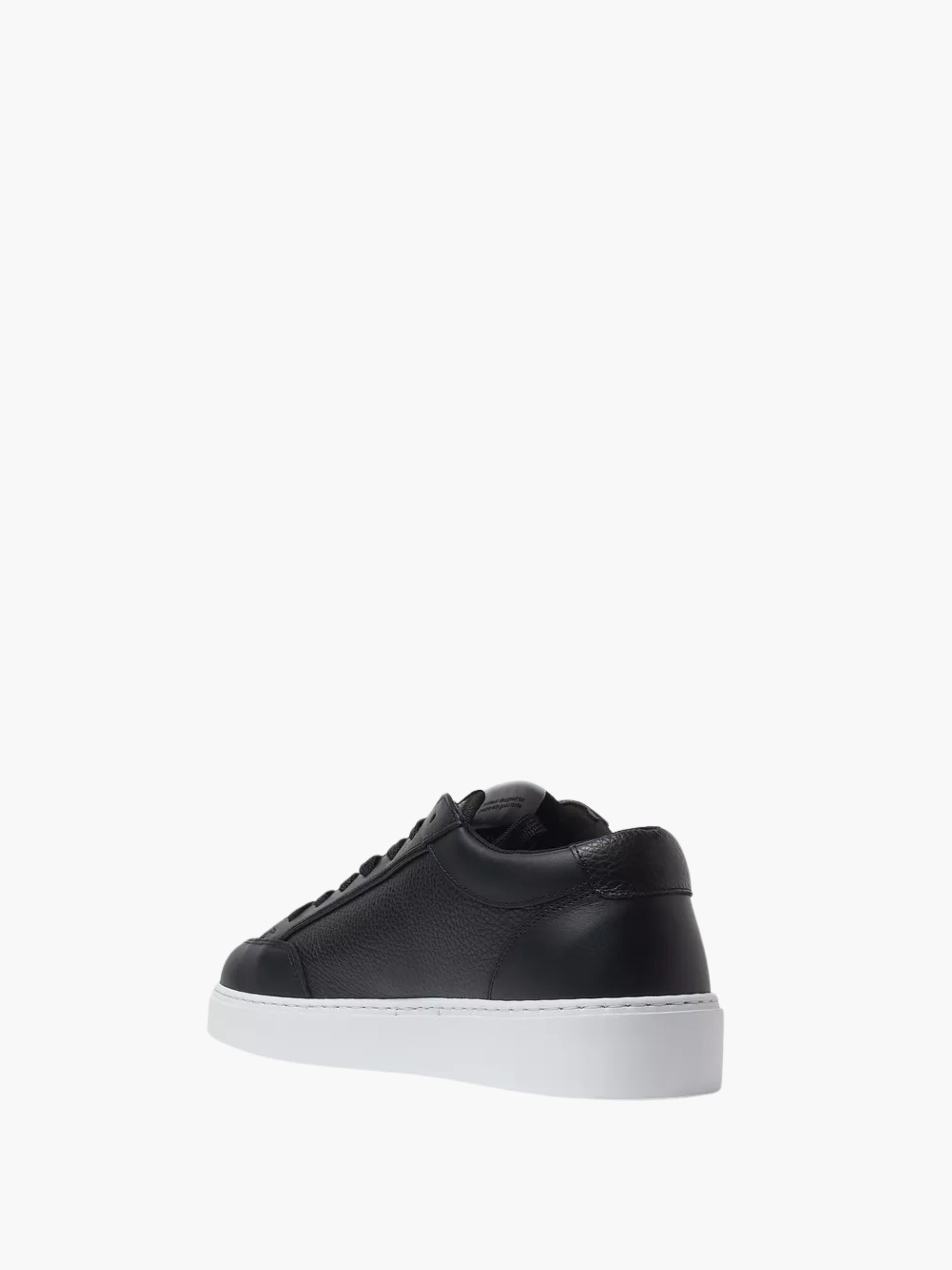 Cleens Sneakers C26 Textured Leather Black