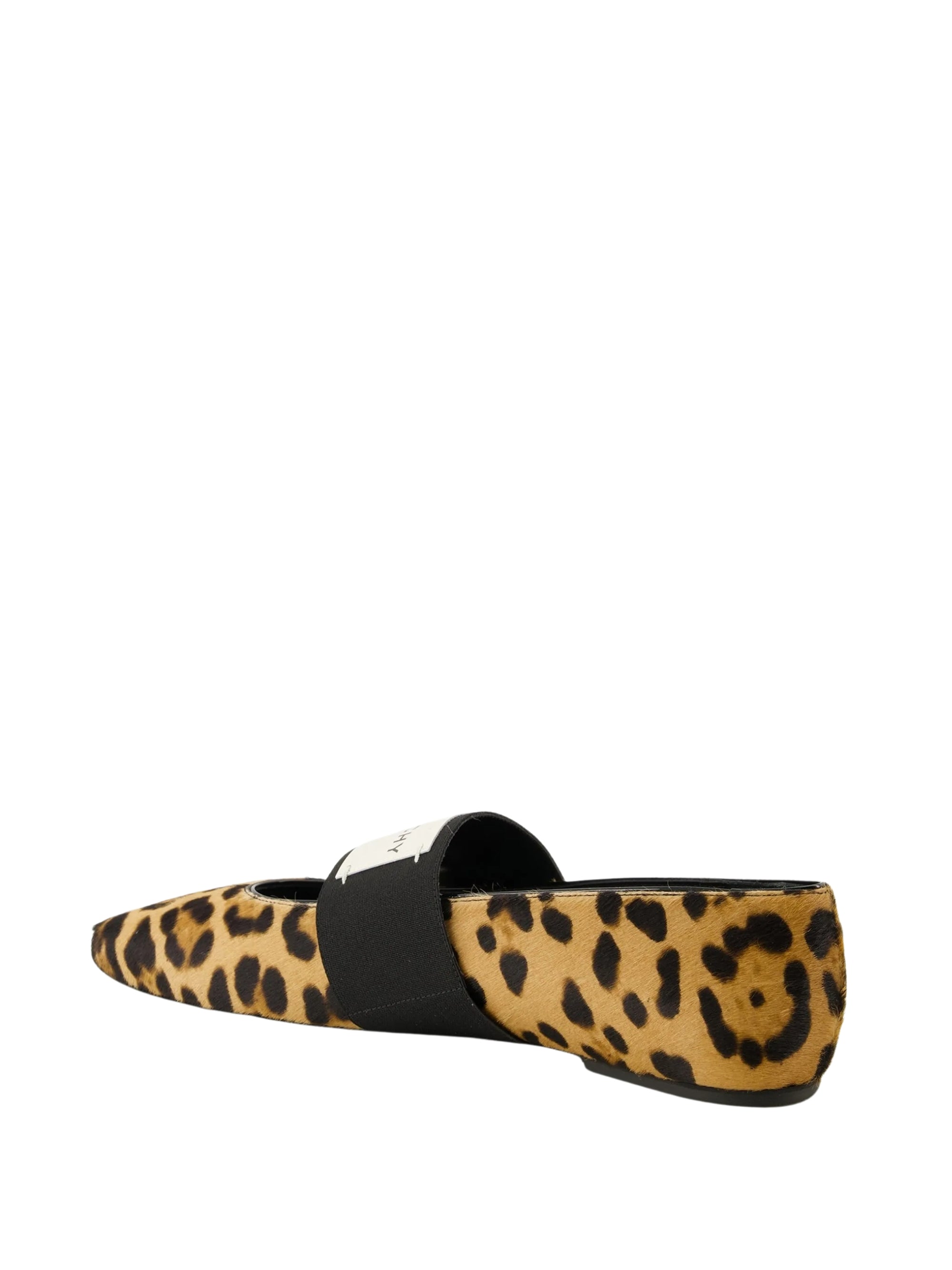 Givenchy Shoe Gs99 Squared Ballerina Black-Beige