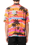 Palm Angels Shirt Palm Tree Fuchsia