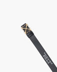Off-White Belt Bronze Buckle Logo Black