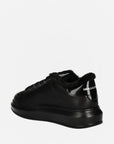Karl Lagerfeld KL554 Sneaker Kapri Mens Karl NFT Lo Lined Black Leather / Mono