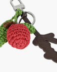 Kenzo Keyring Woven Cotton Scarf Multi Colour