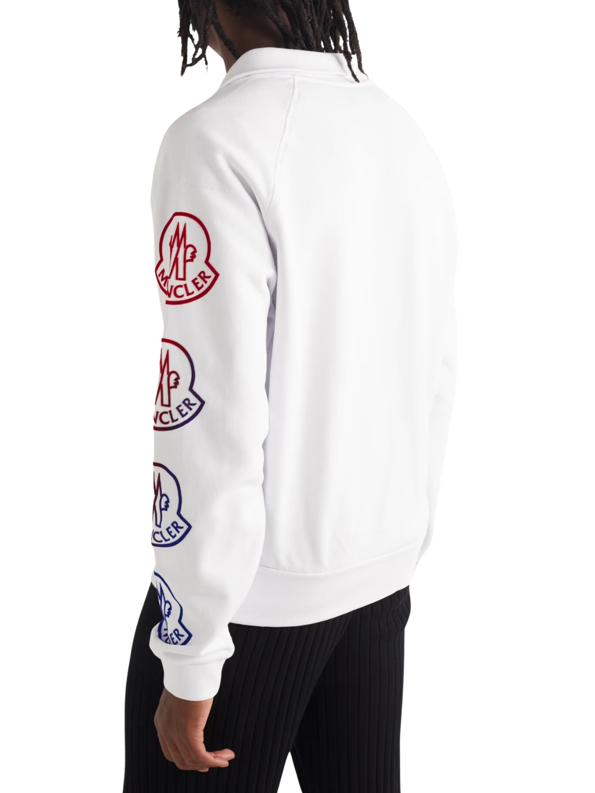 Moncler Jacket Color Logo White