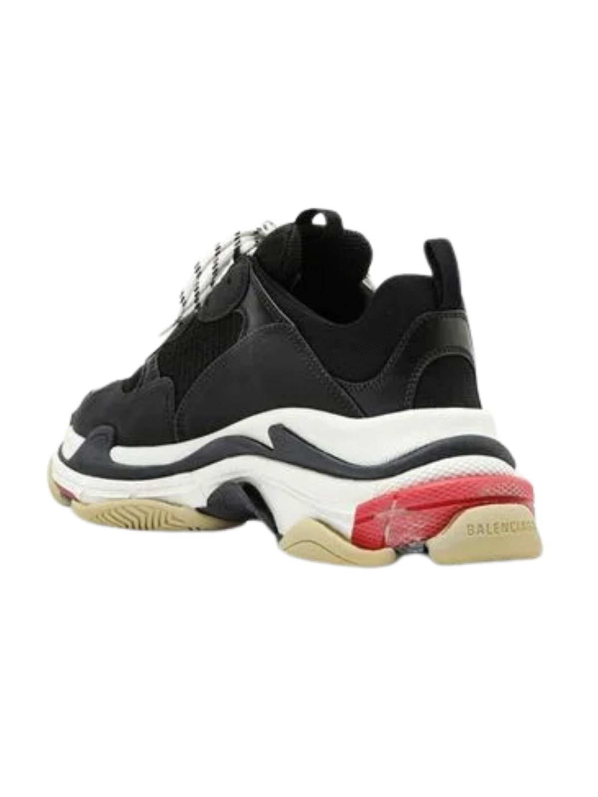 Balenciaga Sneaker Sss Black-Beige - 2