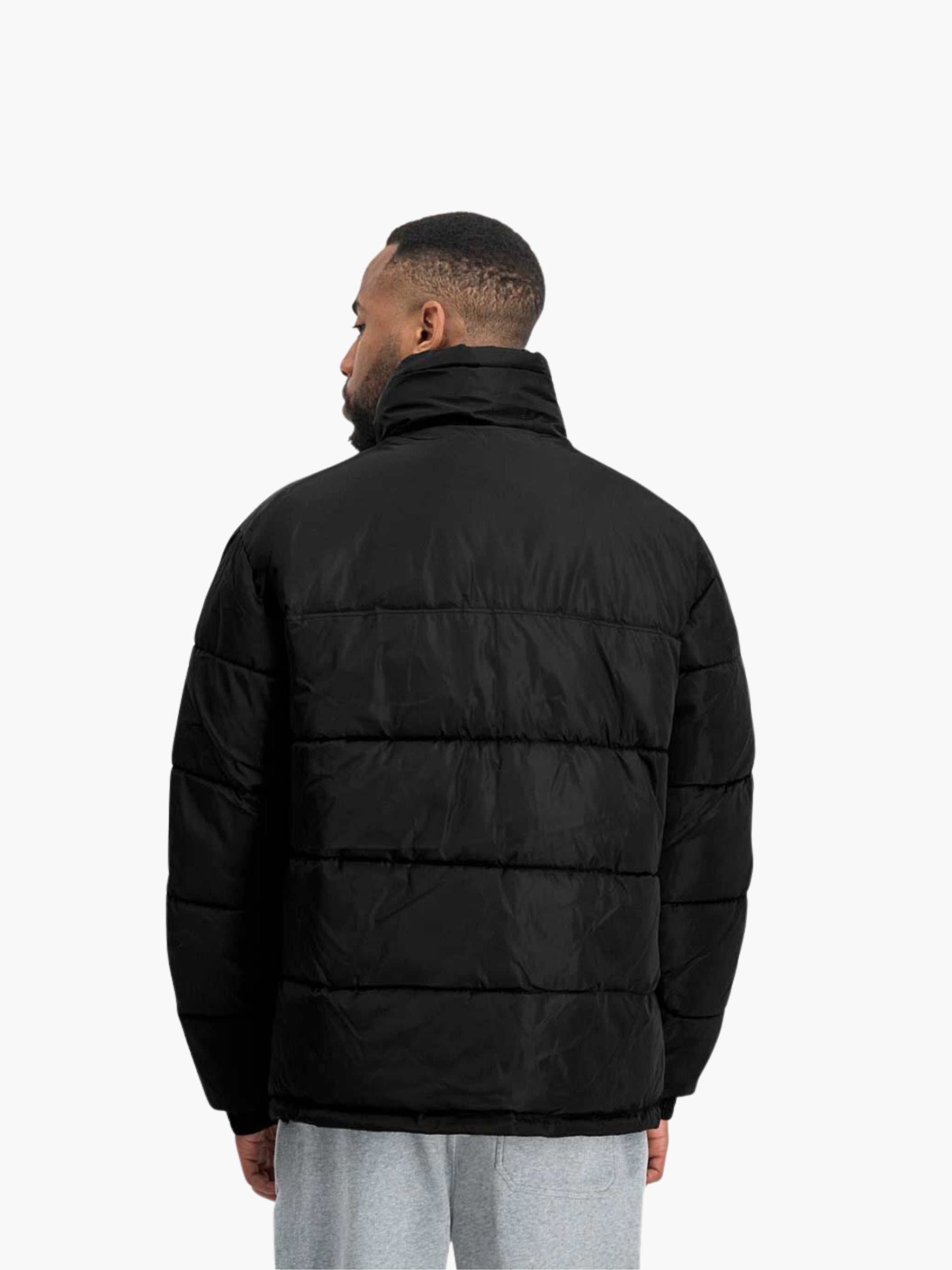Karl Kani Jacket Retro Essential Puffer Logo Black - AL Capone Premium Karl Kani Jacket Retro Essential Puffer Logo Black - AL Capone Premium
