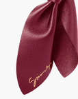 Givenchy Charms Leather Bow Burgandy