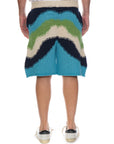 Marni Shorts Waves Multi-Colour