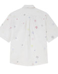 Kenzo Shirt Futura Embroidered SS Cream