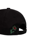 Drole De Monsieur Cap Slogan Flower Black