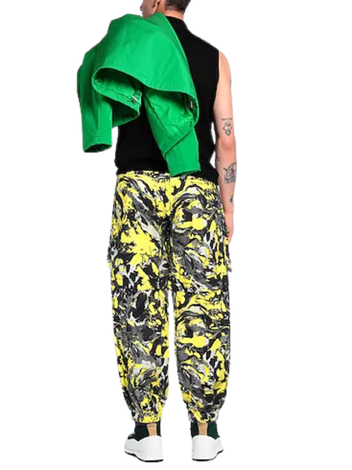 Msgm  Track Pants Color Art Black - 2