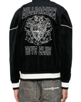 Billionaire Boys Club Jacket Track Logo Velour Black