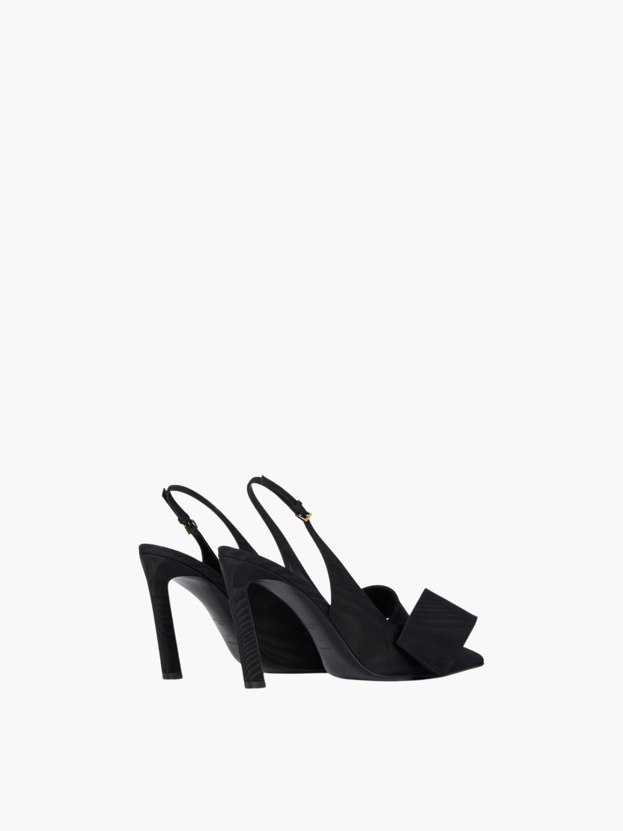 Givenchy Gh11 High Heel Ribbon Wrap Over Black