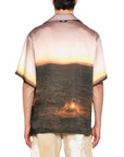 Msgm Shirt Sunset Multicolour