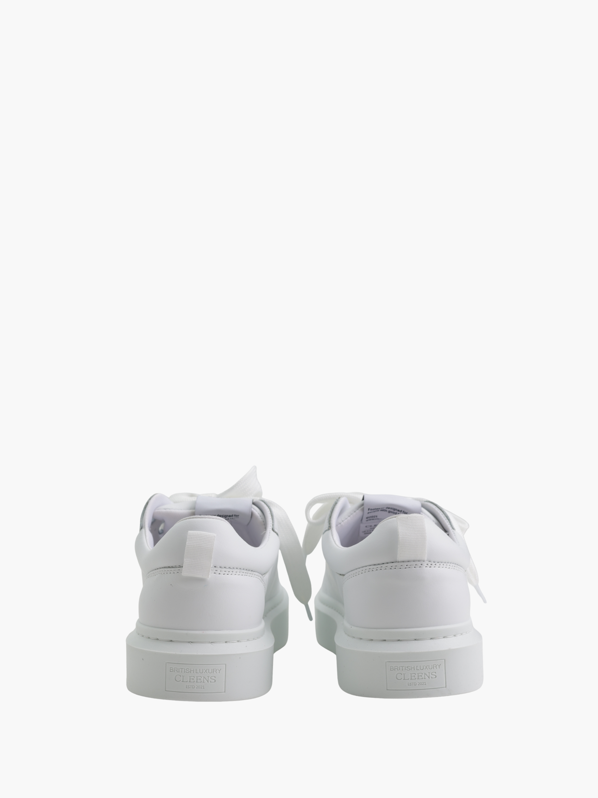 Cleens Sneaker C46 Leather White Sole White
