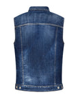 Dsquared2 Jacket Ladies Sleeveless Denim