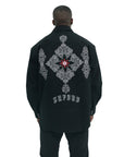 Capone Overshirt Buttoned Up Black