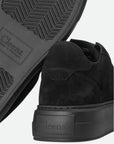 Cleens Sneaker Cupsole Cs11 Court Triple Black Suede