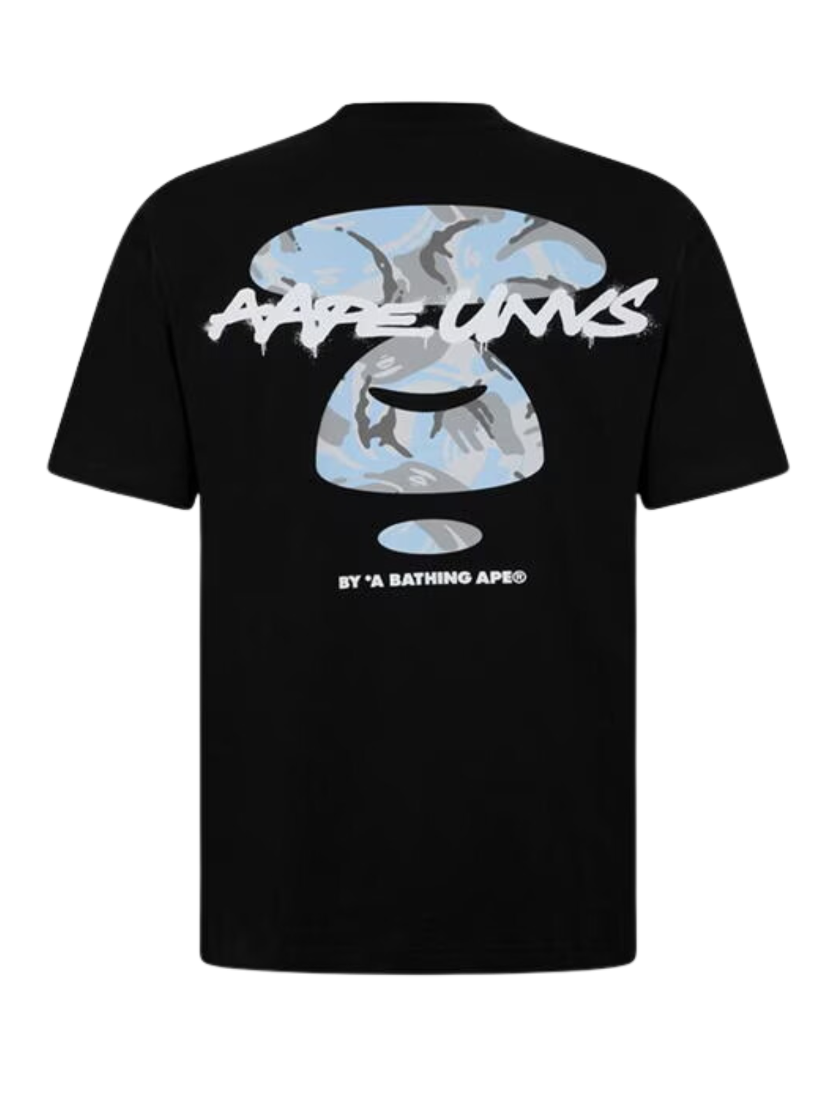 Aape T-Shirt A Bathing Ape Logo Black - 2