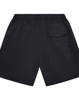 Purple Short Swim Shattered Logo Black