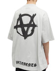 Vetements T-Shirt Logo Anarchy Grey - 2