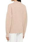 Ami Sweater De Coeur Logo Light Pink - 2