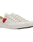 Comme Des Garcons Sneaker Heart Red-White