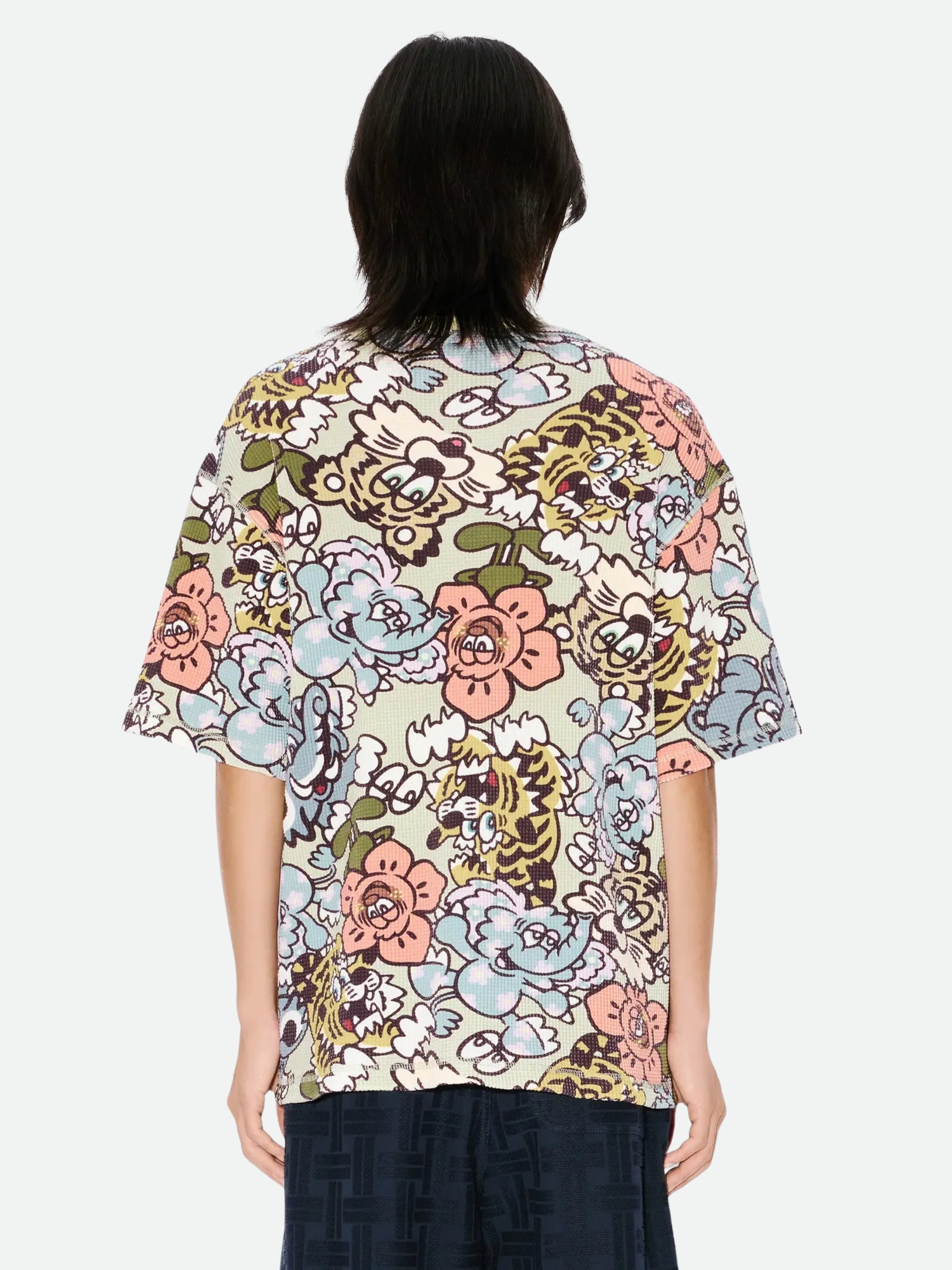 Kenzo Crew Allover Print Multi