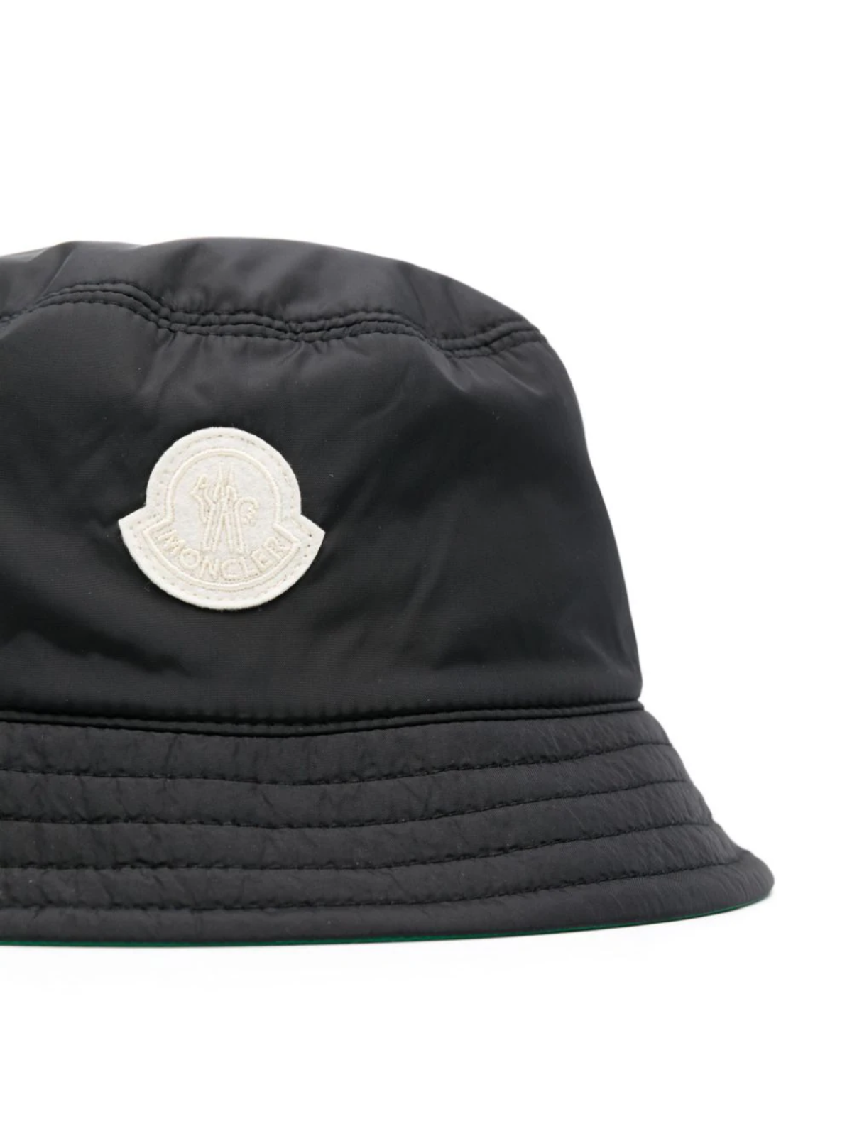 Moncler Bucket Hat Logo Black - 2