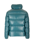 Moncler Jacket Dervox Quilted Logo Teal - 2