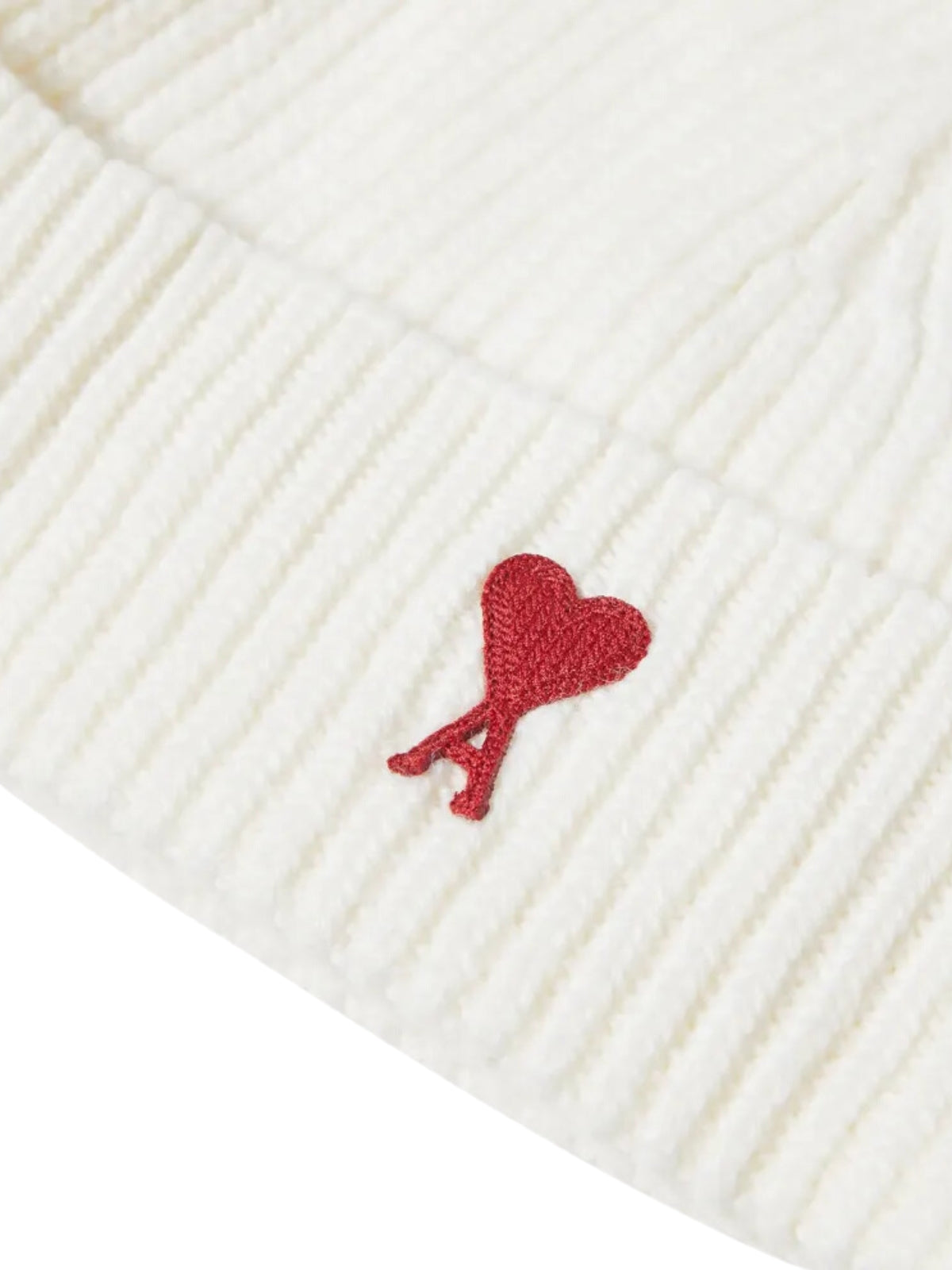 Ami Beanie Logo White - 2