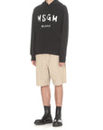 Msgm  Slim Milano Hoodie Black - 3