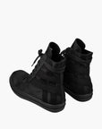 Rick Owens Sneakers Ro1 Hi Top Black Strip Black