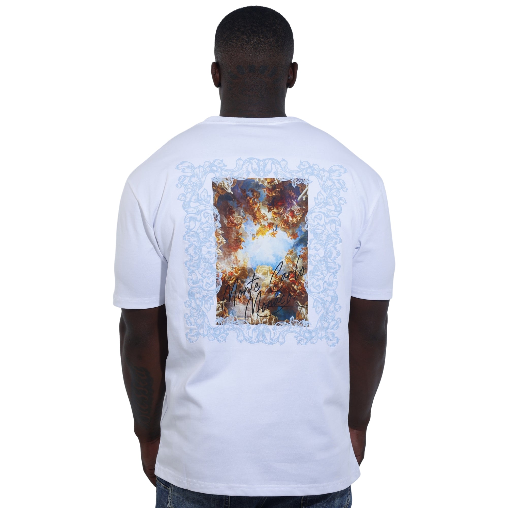 Capone T-Shirt Monaco Artwork White